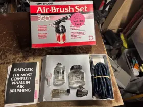 Badger 047459035047 Model 350 Airbrush Set - Unused In Box Usa
