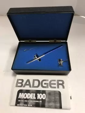 100-f Badger Air-brush Model In The Box With Paperwork Free Shipping