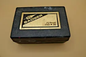 105-m Badger Vtg 150 M Airbrush Airbrushing Set In Box- Used- Duts Deal