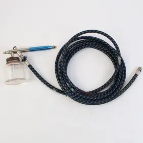 11764 Badger Air Brush With Hose And Glass Bottle