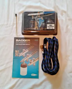 150-1-il Badger New In Box Vintage Airbrush Kit
