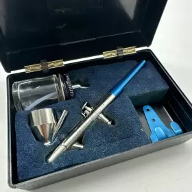 150-2-xf Badger Vtg Airbrush Kit 150 F -fine Tip Model With Box Air Brush Painting