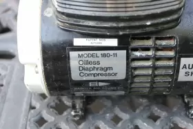 180-11 Badger Diaphragm Air Brush Compressor Model Oilless 3.5 Amps 115v - Usa #2