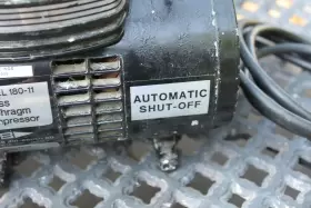 180-11 Badger Diaphragm Air Brush Compressor Model Oilless 3.5 Amps 115v - Usa #3
