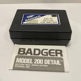 Badger 200-20 Model Detail Single Action Suction Feed Airbrush #3
