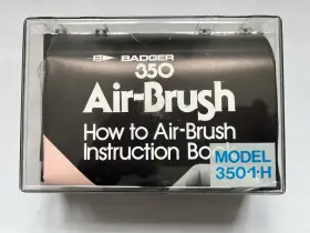 350-1-h Badger Vintage New Air-brush System Set With Jars