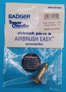 41-014 Badger Airbrush #41-014 Crescendo Tube Shank