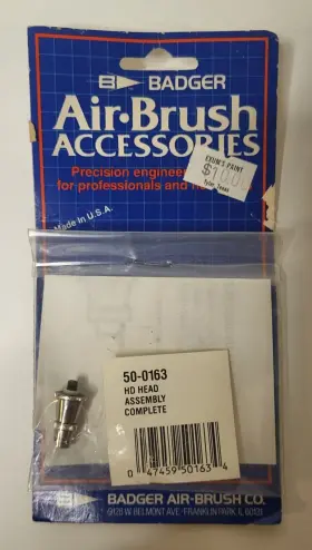 50-0163 Badger Air Brush Hd Head Assembly For Model 200