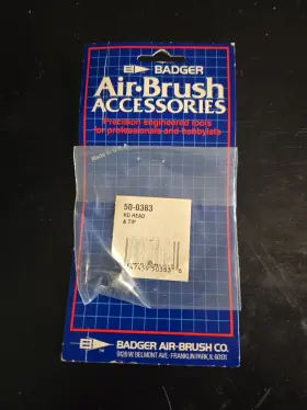 50-0383 Badger Tip Head Heavy For Model 100 150 200 Airbrushes Oem Made In Usa