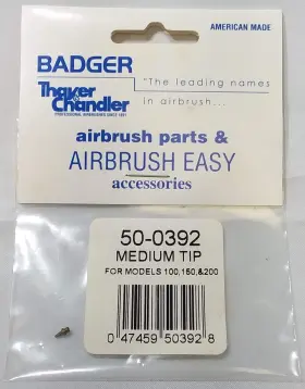50-0392  Badger Air-brush Company Medium Tip For Model 100 150 And 200