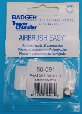 50-091 Badger Airbrush #50-091 Paasche-badger Airline Adaptor