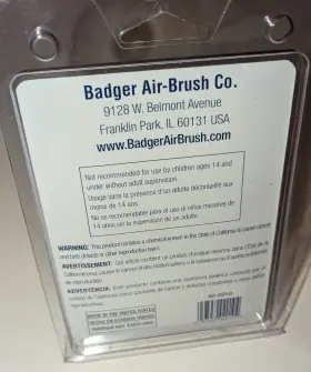 Ba502010  Badger 50-2010 Airbrush 6ft. Braided Hose Female 1/4 Inch #2
