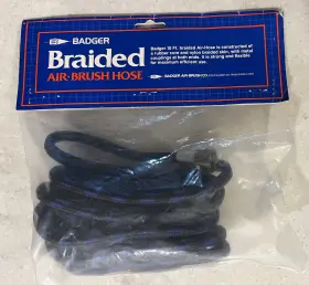 50-3011 Badger 10 400 Braided Air Hose Spray Gun Tank 1/4 Inch Female Pipe At Ends #3