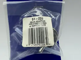 51-228 Badger Airbrush Accessory 28mm Adaptor For 150/175/200 Siphon Tube #2