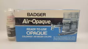 Badger Air-brush Co. 047459007013 Opaque Ready Set 701 Airbrush Colors Colorfast All New Except White #2