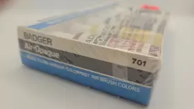 Badger Air-brush Co. 047459007013 Opaque Ready Set 701 Airbrush Colors Colorfast All New Except White #3
