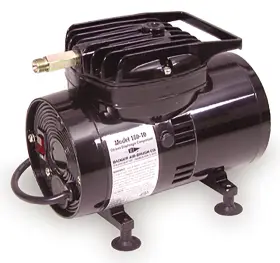 180-1 Badger Air-brush Co. 047459180105 Compressor Model Oil-less Diaphragm - Nib