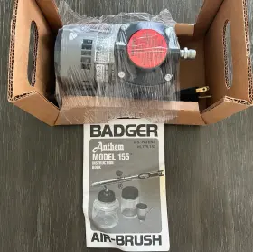 Badger Air-brush Co. 047459800027 Model 80-2 Diaphragm Compressor Whirlwind Ii New