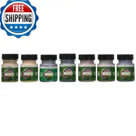 B005e5d08u Badger 1706 Model Flex Airbrush Weathering Paint Set - Grimy Black Rust Mud