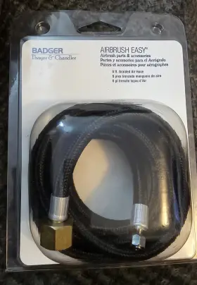 Bad50-2010 Badger Air Brush 6ft Braded Hose New