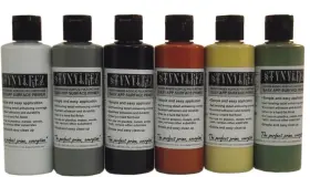 Snr-416 Badger Stynylrez Airbrush Primer 6 Tone Pack 4oz. / 120ml White Gray Black