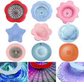 Acrylic-9 Baeony 9 Pack Acrylic Paint Pouring Piece Set Random Color White