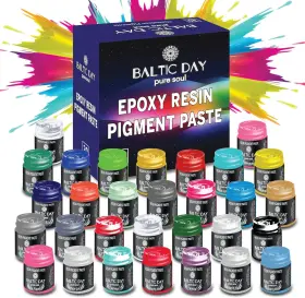 Baltic Day 027281288200 30 Pigment Paste For Epoxy Resin - Jars Nr2