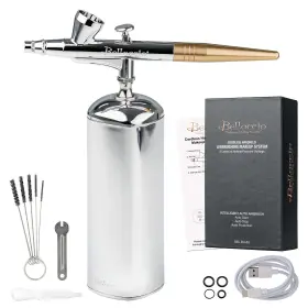 Belloccio 840234514290 Cordless Handheld Airbrushing Makeup System Only - 15 To 30 Psi Rechargeable
