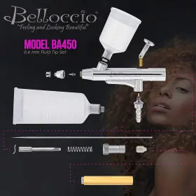 Belloccio 844925024693 Sunless Tanning Airbrush Multi-purpose Precision Gravity Feed With A #3
