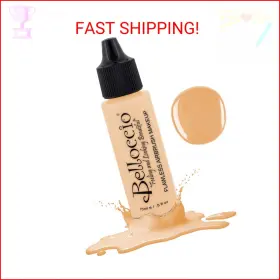 Bel-bf002 Belloccio Belloccios Professional Cosmetic Airbrush Makeup Foundation 1/2oz Bottle Vanil