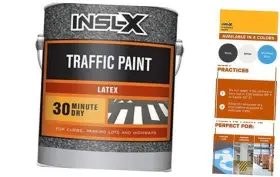 Tp322409a-01 Benjamin Moore & Co. Acrylic Latex Traffic Paint 1 Gallon Yellow