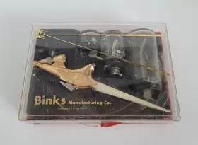 59-10021 Binks Wren Type Inch C Airbrush Spray System For Ceramic Glazing Used #2