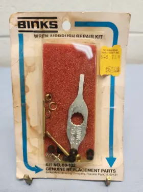 59-102 Binks Wren Airbrush Parts Repair Kit Set