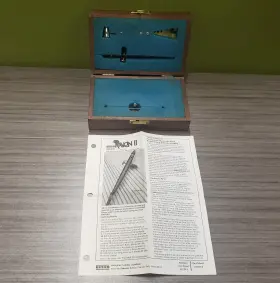 59-225 Binks 59-224 Raven Ii Airbrush Kit Vintage 1985 In Wood Box - Free Ship