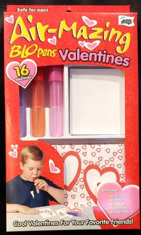Blo Pens 039438099348 Nib Air-mazing Valentines Kit Bundle 32 Cards 6 And More Notes #2