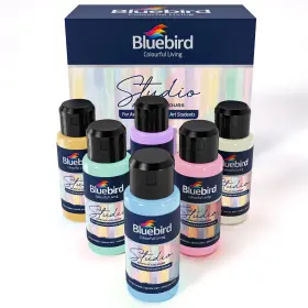 Bb-sa-100ml Bluebird 20.4 Fl Oz Pack Of 1 Pastel Colors 6-pack 3.4 Each