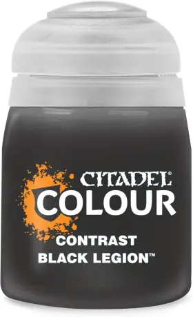 Brand Games Workshop 9918996003606 Citadel Contrast Paint - Black Legion 18ml Pot