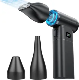 Ick17-dryer Brand Incockol Cordless Mini Paint Pouring Blower With 3 Nozzles For Fluid Art And Drying
