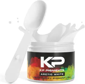 Kp-epoxy2oz Brand Kp Pigments Epoxy Pigment Paste For Resin Tint/pigment With Arctic White