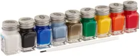 9196t Brand Testors 885419666807 Acrylic Value Finishing Paint Set - Multicolor