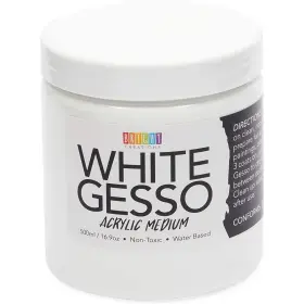 Bright Creations 194425593114 Gesso For Mixed Media - 16.9 Fl Oz Pack Of 1 White