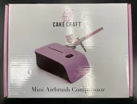 Cakecraft 040829085901 Cake Craft Mini Airbrush Compressor Brand New Shipping