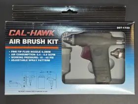 207-1723 Cal-hawk Air Brush Kit Paint Sprayer Fine-tip Fluid Nozzle 0.3m/m