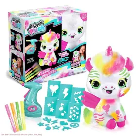 Canal Toys 850041019635 Airbrush Plush Unicorn Washable Art Markers For Kids