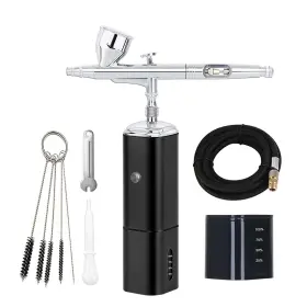Casubaris 653998056520 Cordless Portable Airbrush Kit With Compressor Rechargeable And Replaceable A #2