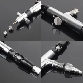 Casubaris 653998056599 Airbrush Pen With Rotatable Air Brush Head Gravity And Both Side Siphon Feedi #3