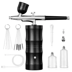 Cbvcbv 727467986363 Airbrush Kit With Compressor Portable 48psi High-pressure Non-cl