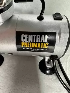 60328 Central Pneumatic Airbrush Compressor Item # Tested Work #2