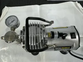 95630 Central Pneumatic Airbrush Compressor And Kit Item Please Read #3