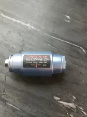 Qx-c-1261 Chandler New Engineering Valve Quizix Pressure Rating 6000 Psi Hc
